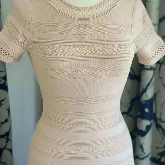 Sandro Paris A-Line mid length knit dress, size 42 or M in USA size. - Picture 10 of 10